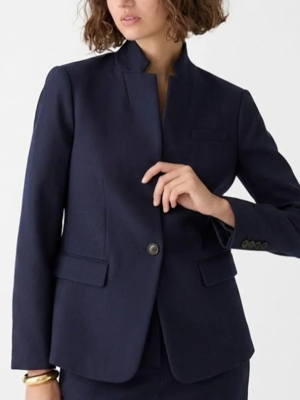J. Crew Regent Navy Wool Blazer - SIZE 2